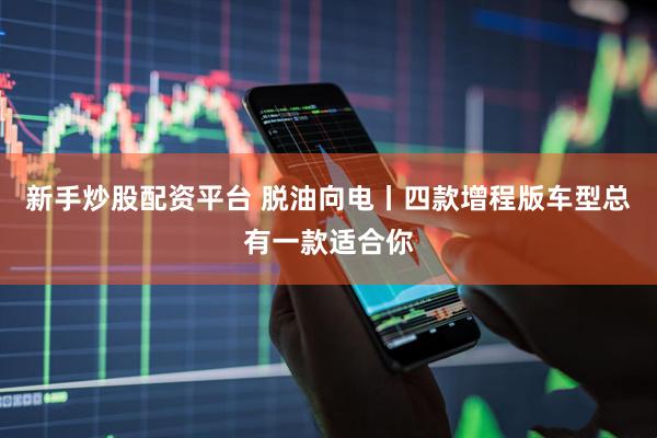 新手炒股配资平台 脱油向电丨四款增程版车型总有一款适合你