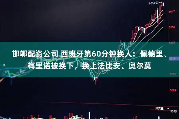 邯郸配资公司 西班牙第60分钟换人：佩德里、梅里诺被换下，换上法比安、奥尔莫